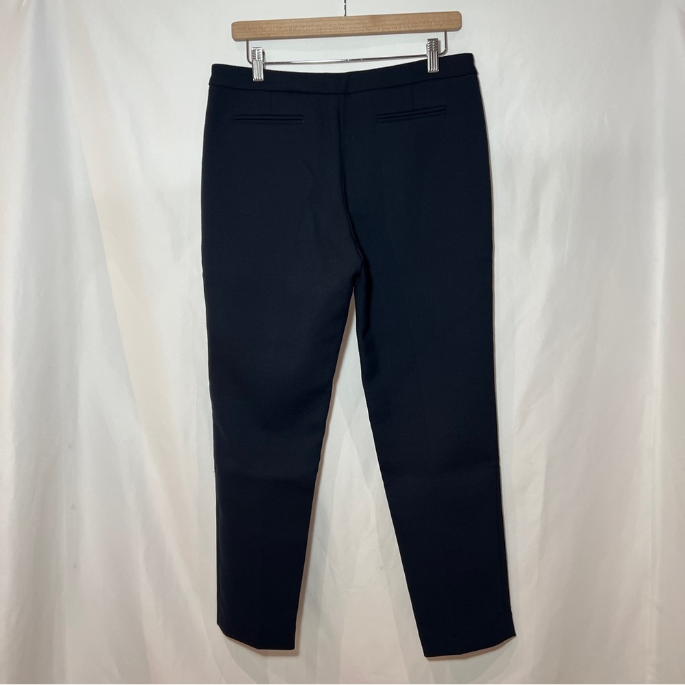 Sandro Paris Womens Straight Leg Trousers Pants in Black Size 40 - Picture 2 of 8